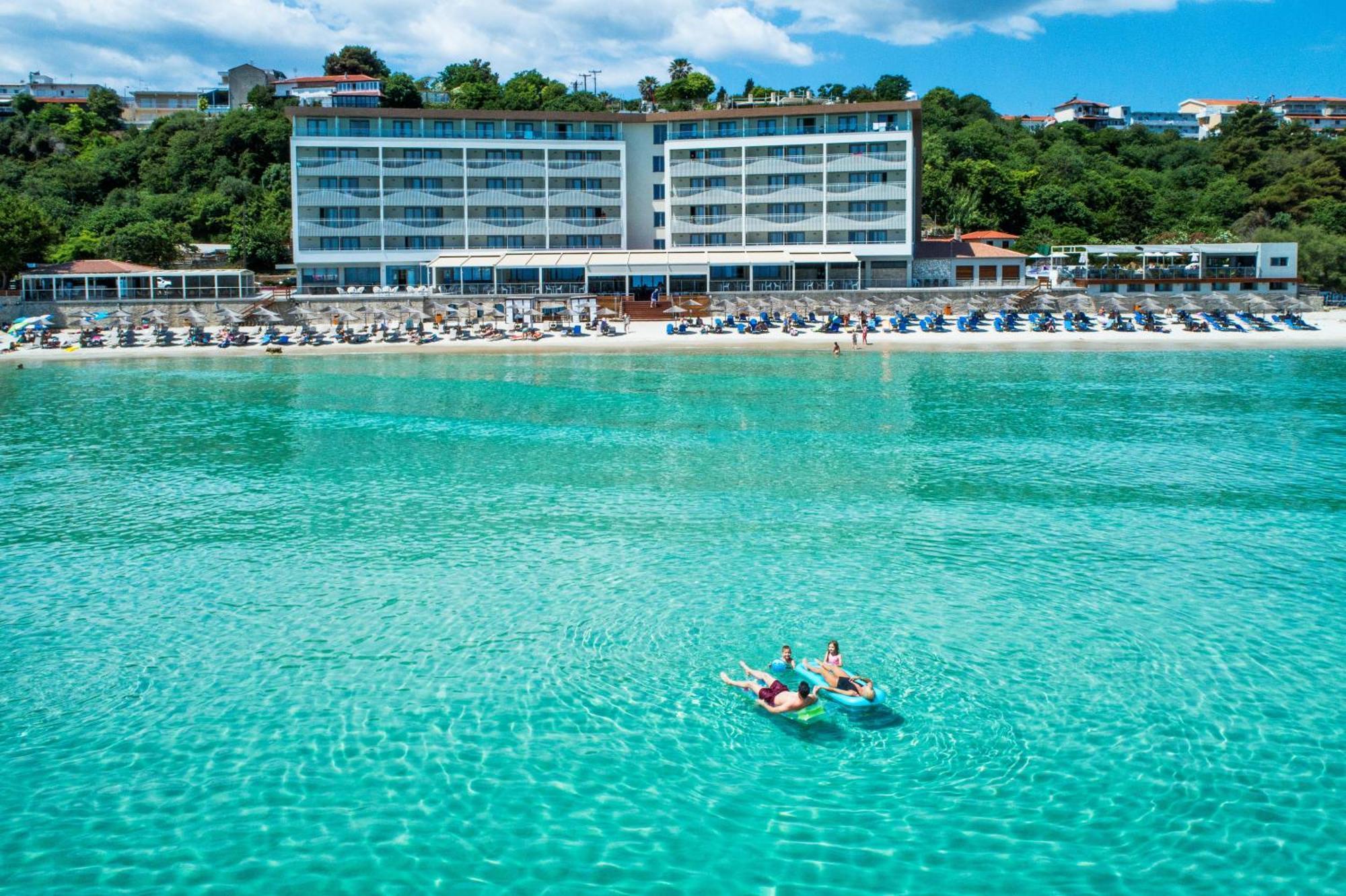 Ammon Zeus Luxury Beach Hotel Kallithea  Bagian luar foto