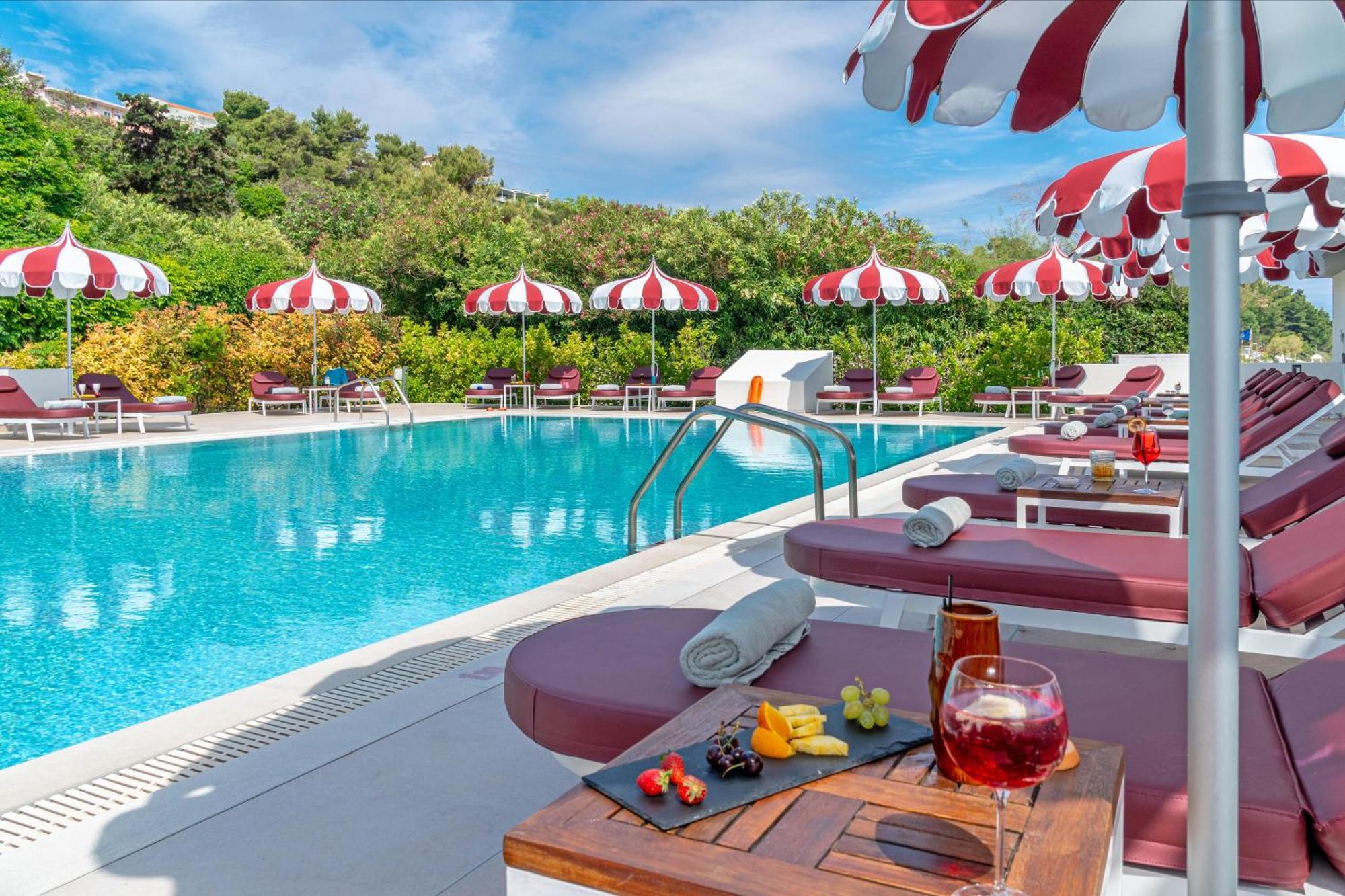 Ammon Zeus Luxury Beach Hotel Kallithea  Bagian luar foto