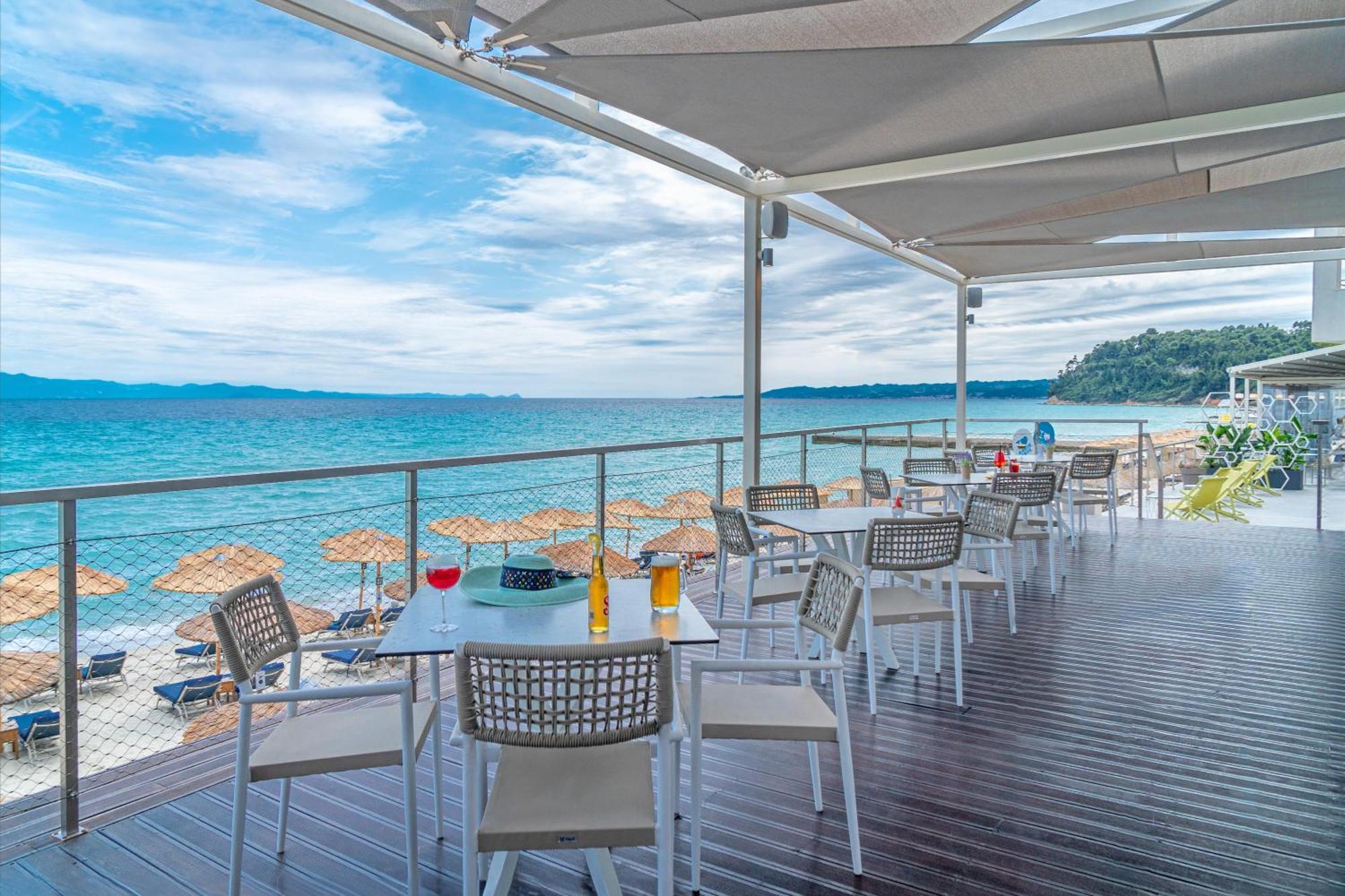 Ammon Zeus Luxury Beach Hotel Kallithea  Bagian luar foto