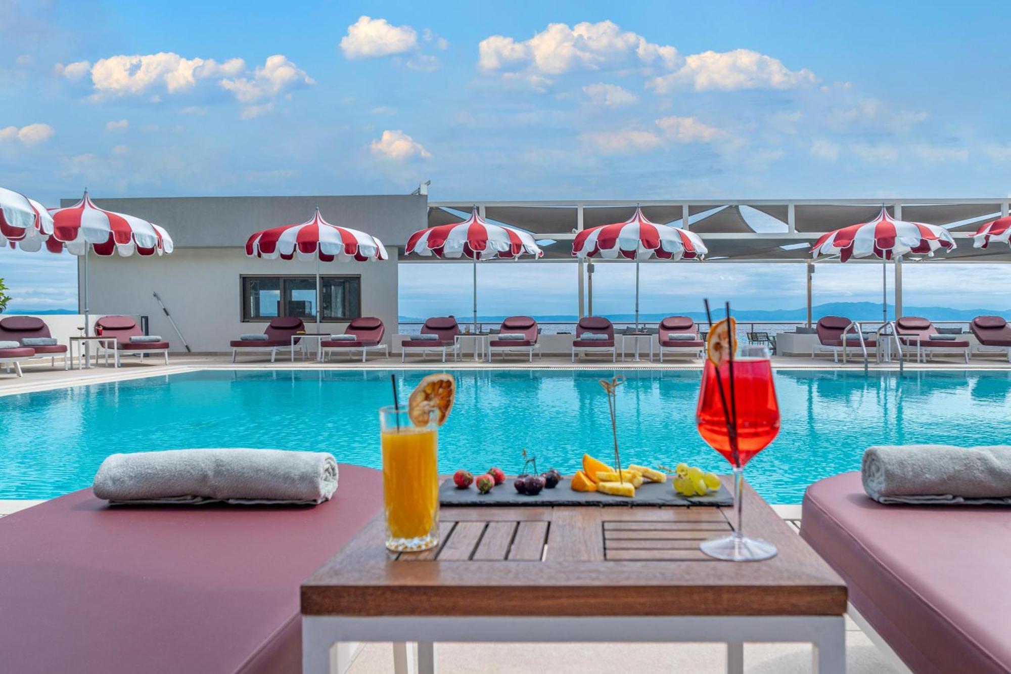 Ammon Zeus Luxury Beach Hotel Kallithea  Bagian luar foto