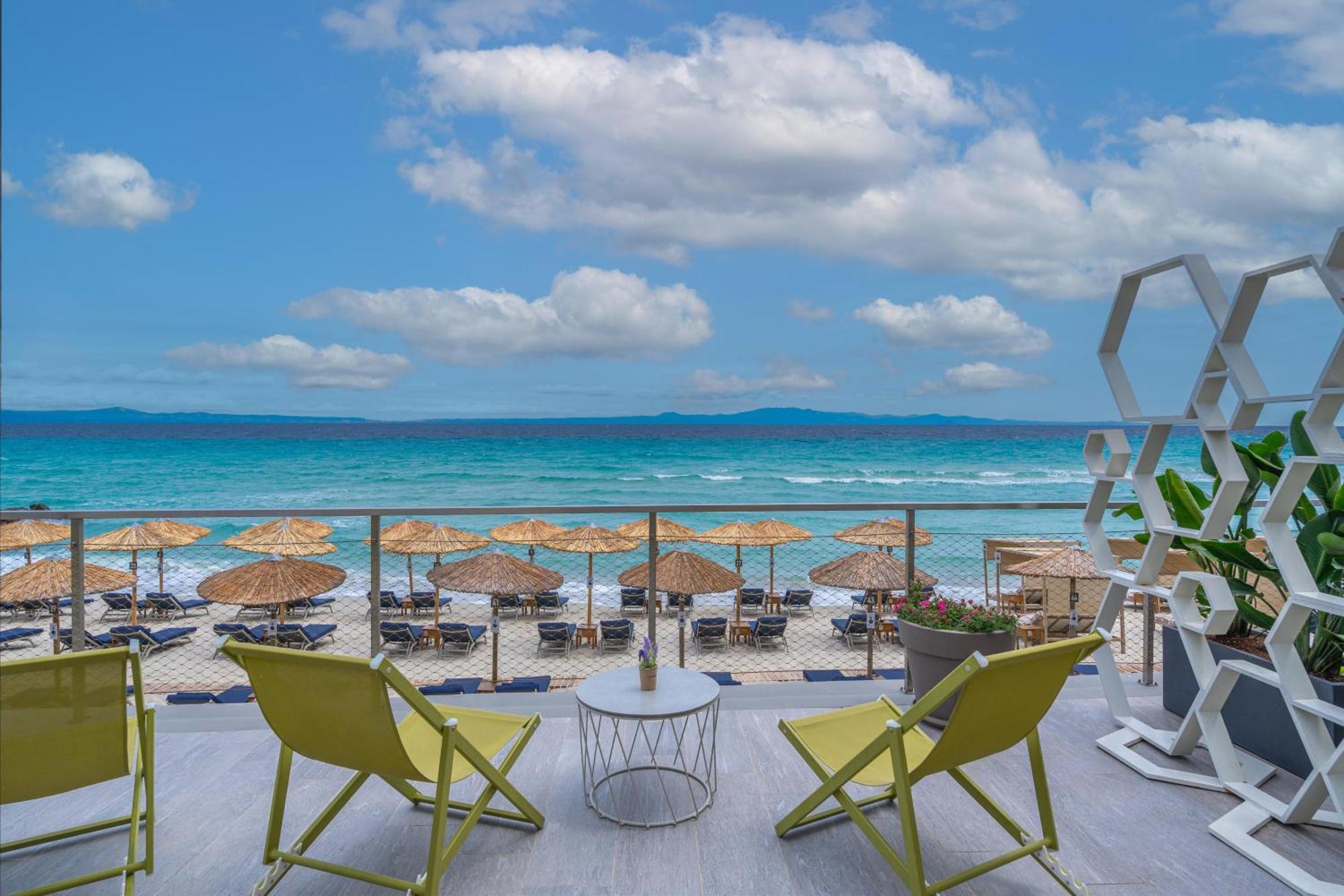 Ammon Zeus Luxury Beach Hotel Kallithea  Bagian luar foto