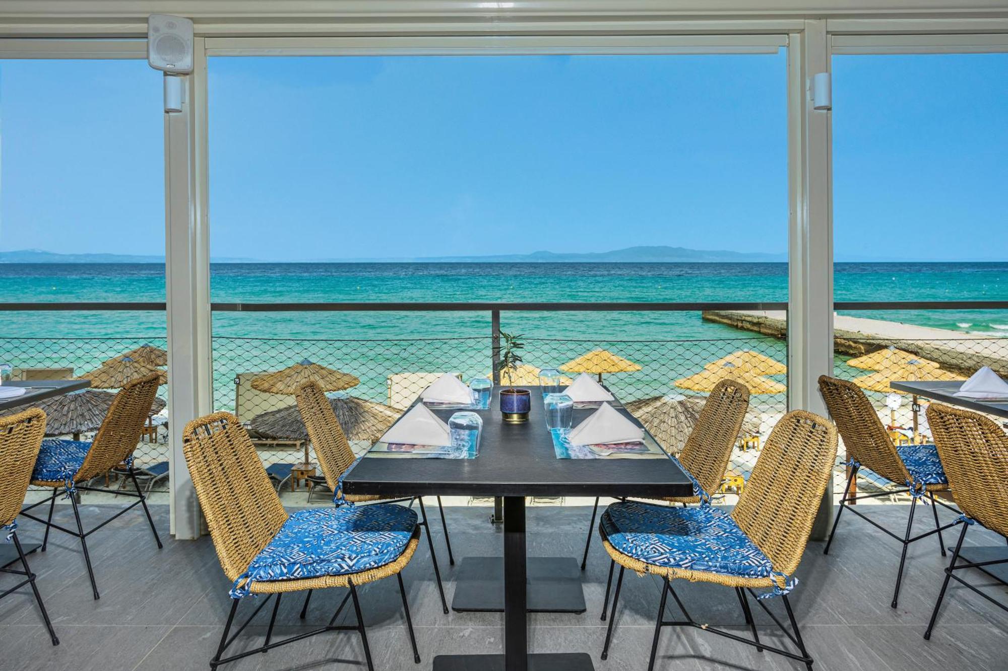 Ammon Zeus Luxury Beach Hotel Kallithea  Bagian luar foto