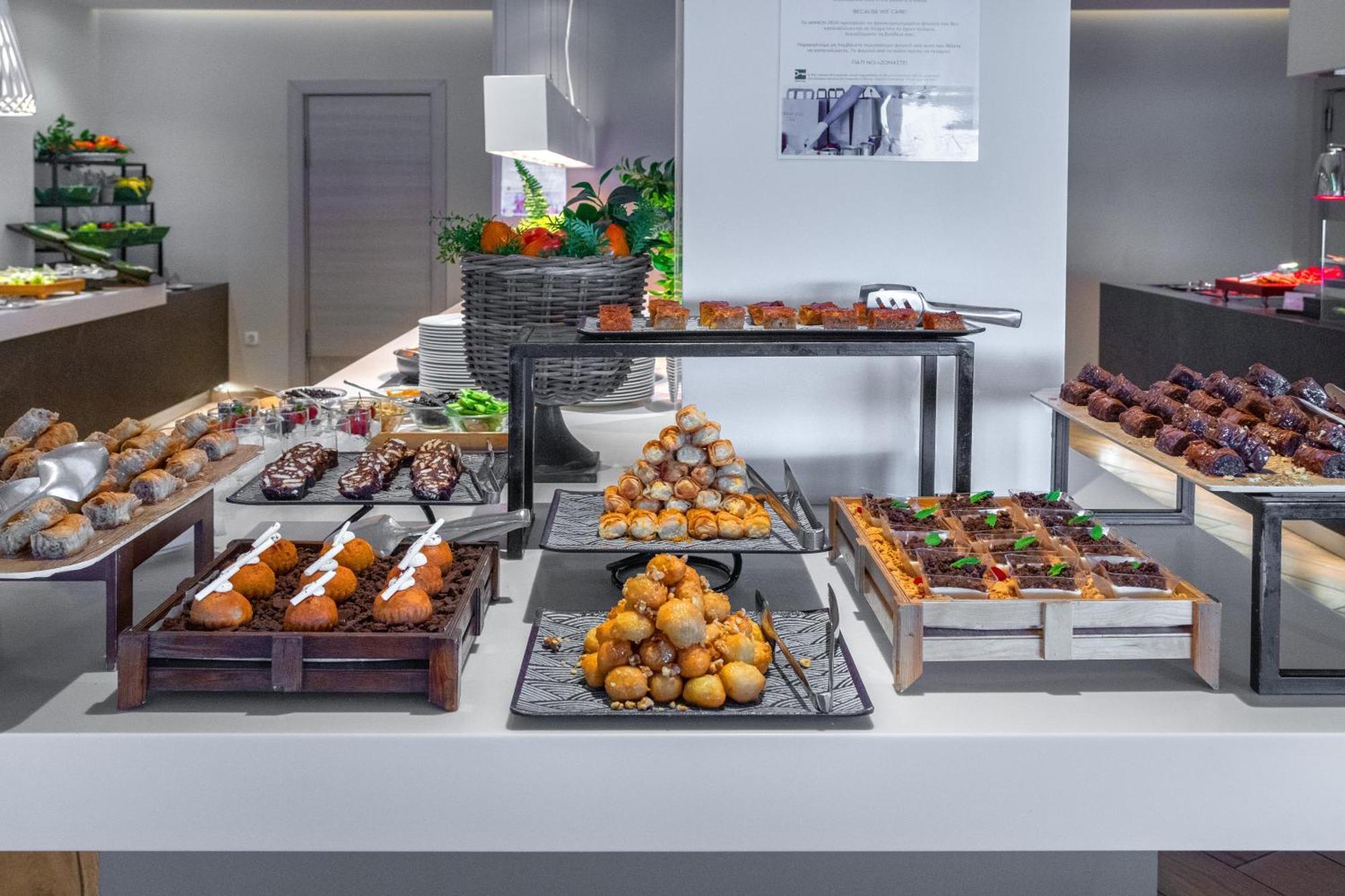 Ammon Zeus Luxury Beach Hotel Kallithea  Bagian luar foto
