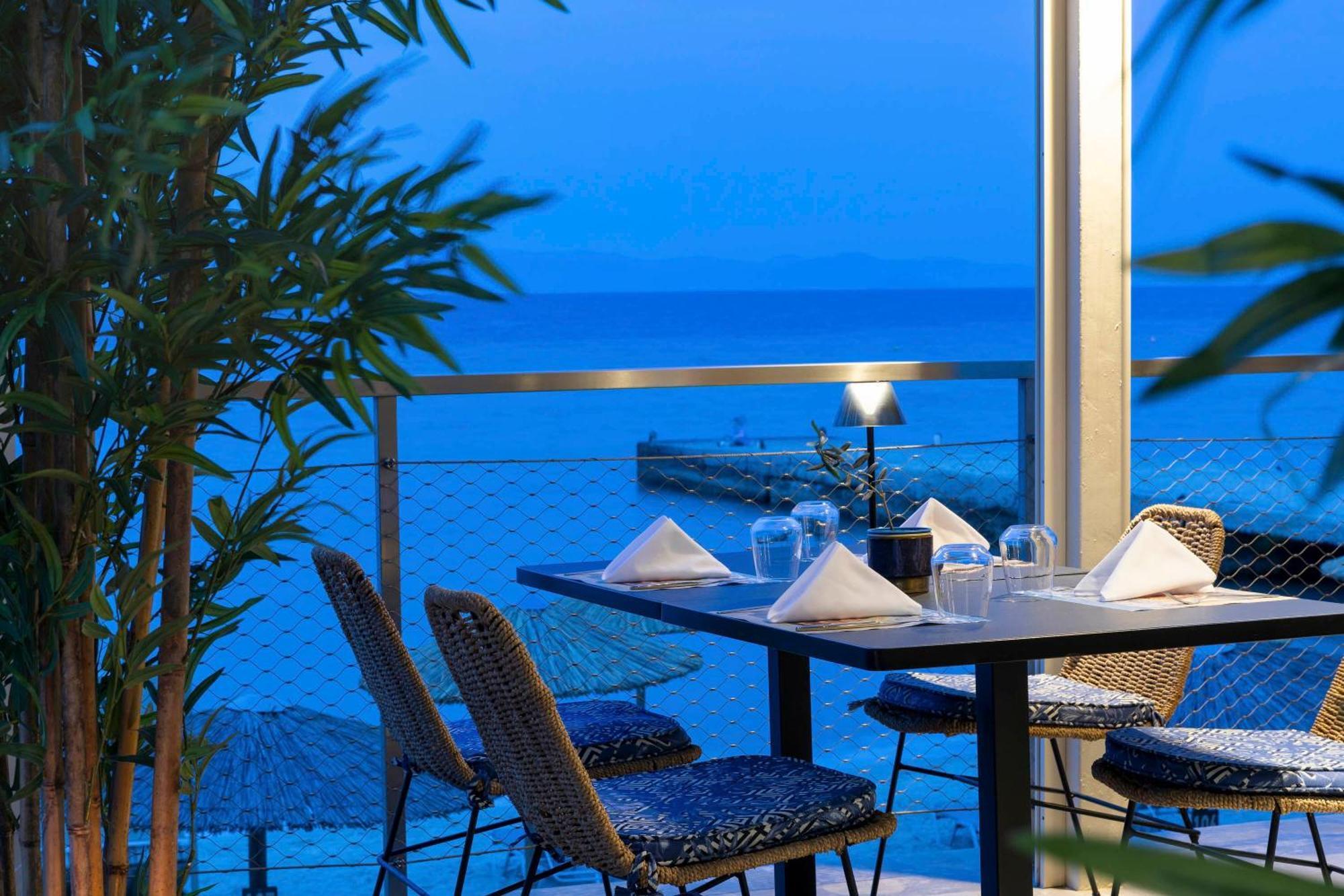 Ammon Zeus Luxury Beach Hotel Kallithea  Bagian luar foto