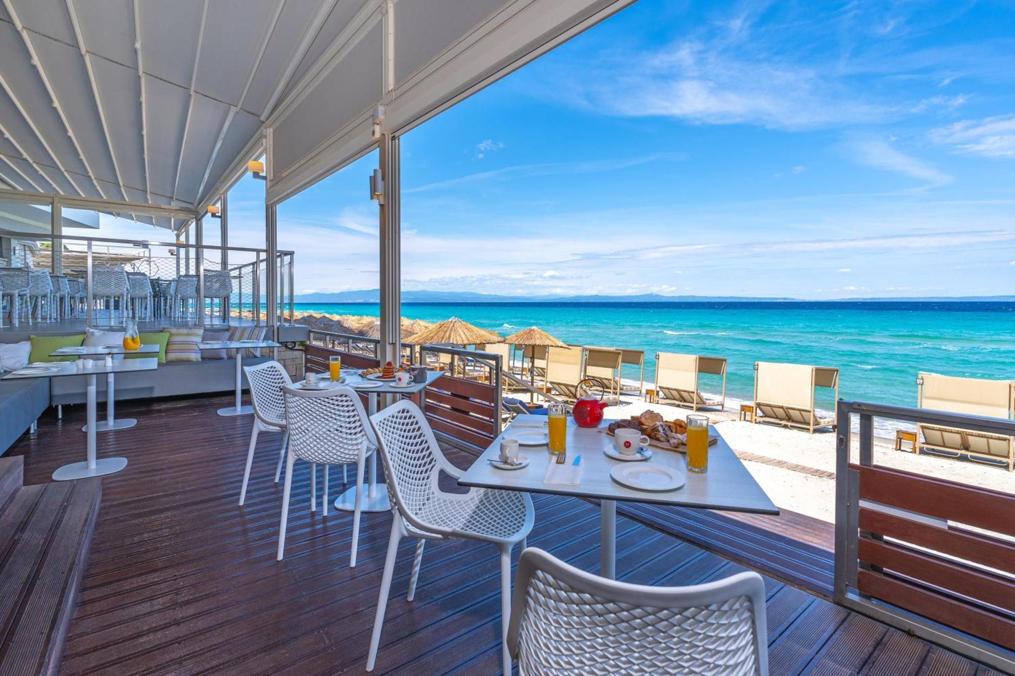 Ammon Zeus Luxury Beach Hotel Kallithea  Bagian luar foto