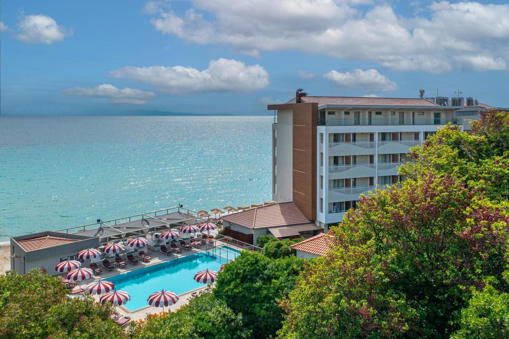 Ammon Zeus Luxury Beach Hotel Kallithea  Bagian luar foto