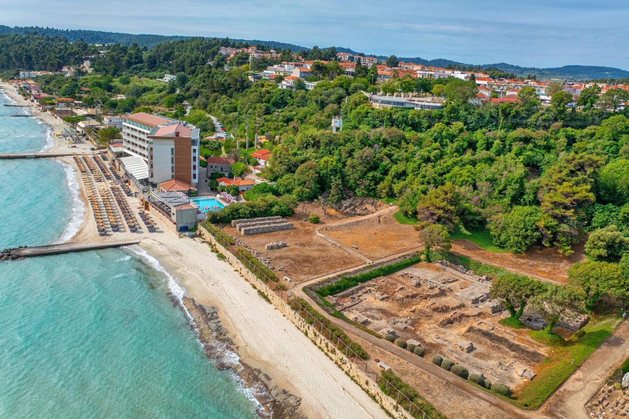 Ammon Zeus Luxury Beach Hotel Kallithea  Bagian luar foto