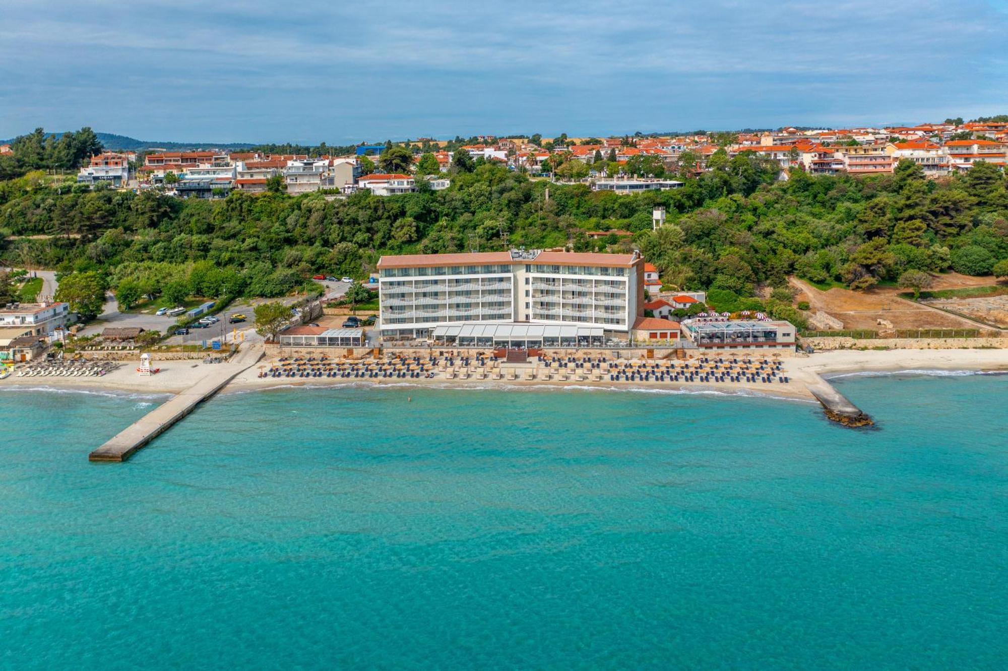 Ammon Zeus Luxury Beach Hotel Kallithea  Bagian luar foto