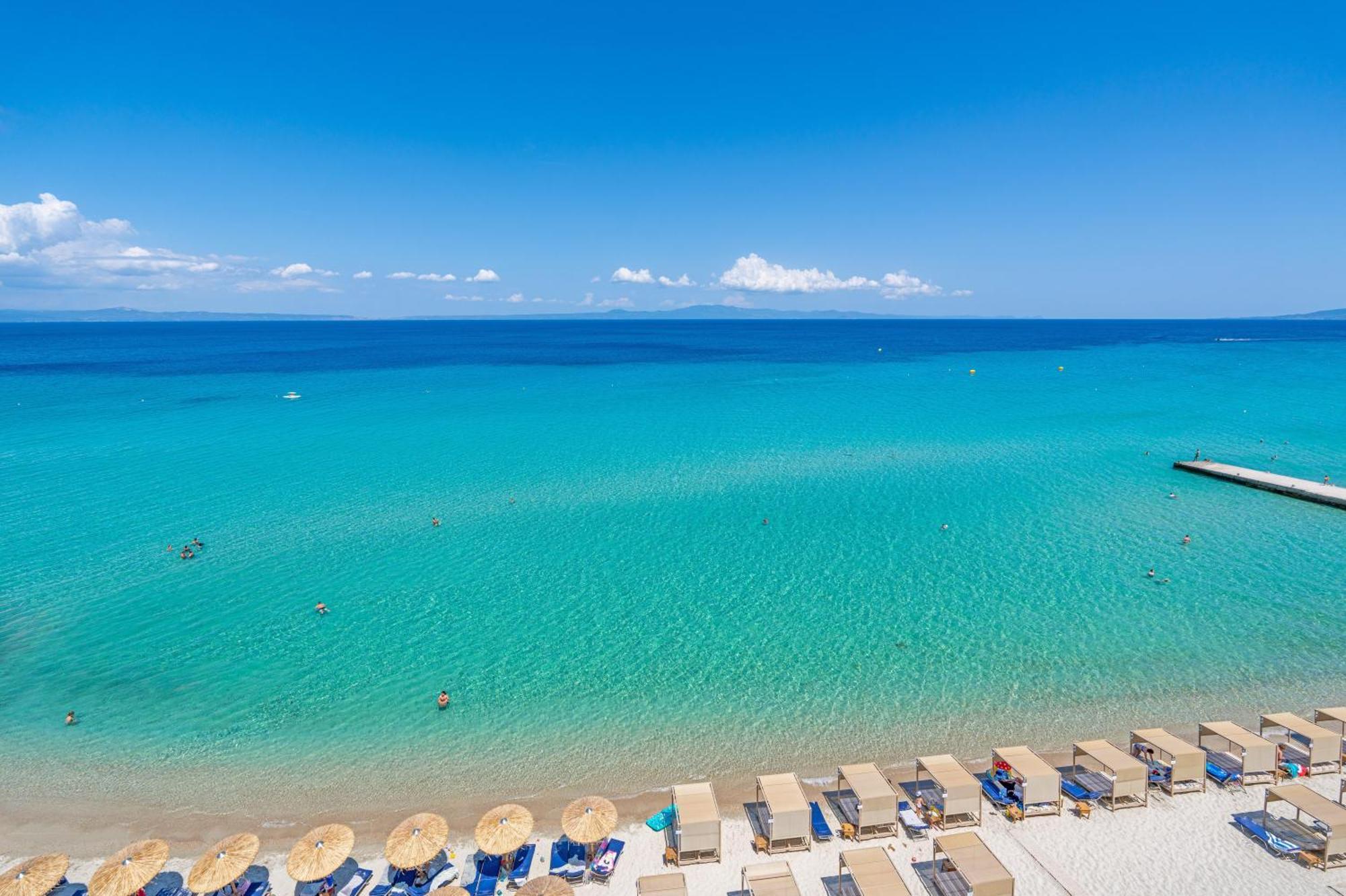 Ammon Zeus Luxury Beach Hotel Kallithea  Bagian luar foto