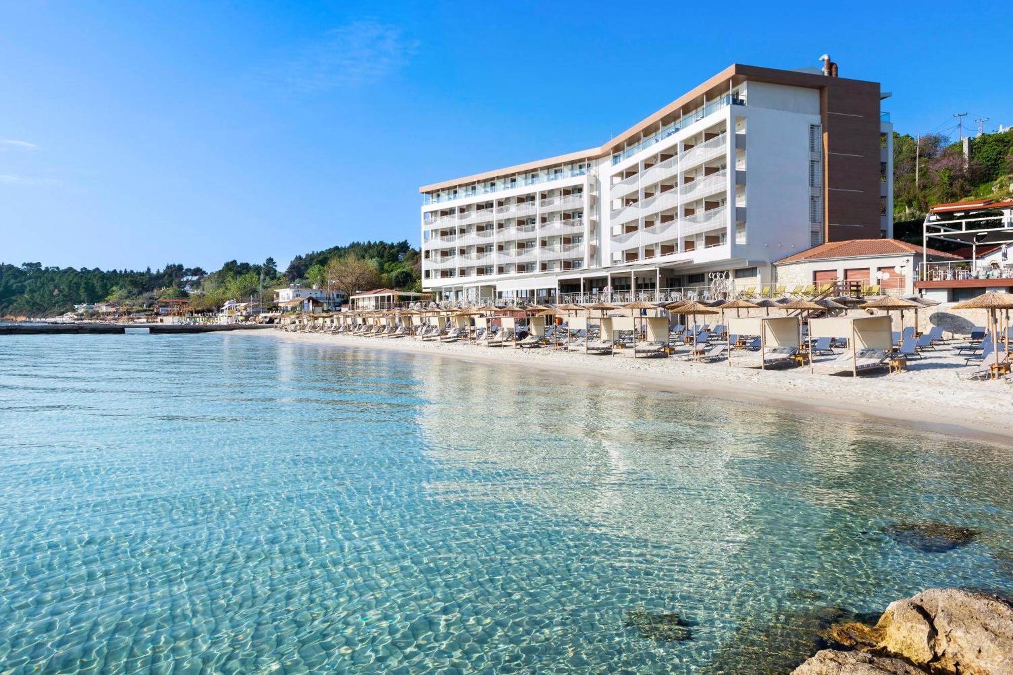 Ammon Zeus Luxury Beach Hotel Kallithea  Bagian luar foto
